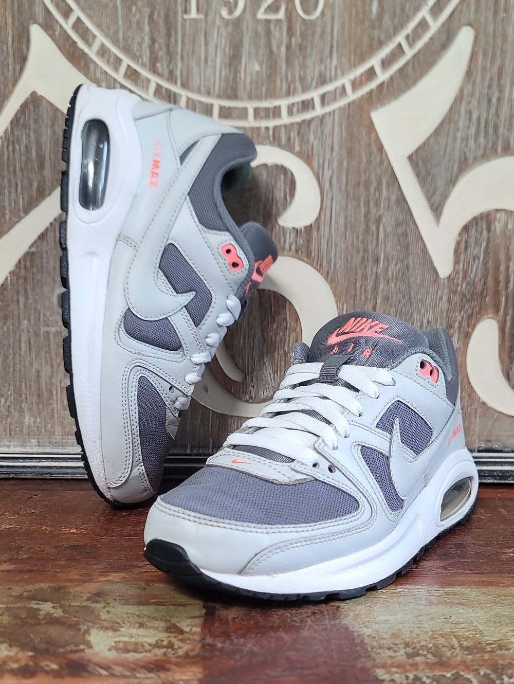 🔥 Nike Wmns Air Max Command 🔥 "Cool Grey/Pure Platinum" Wmns 6.5 Good Cond.